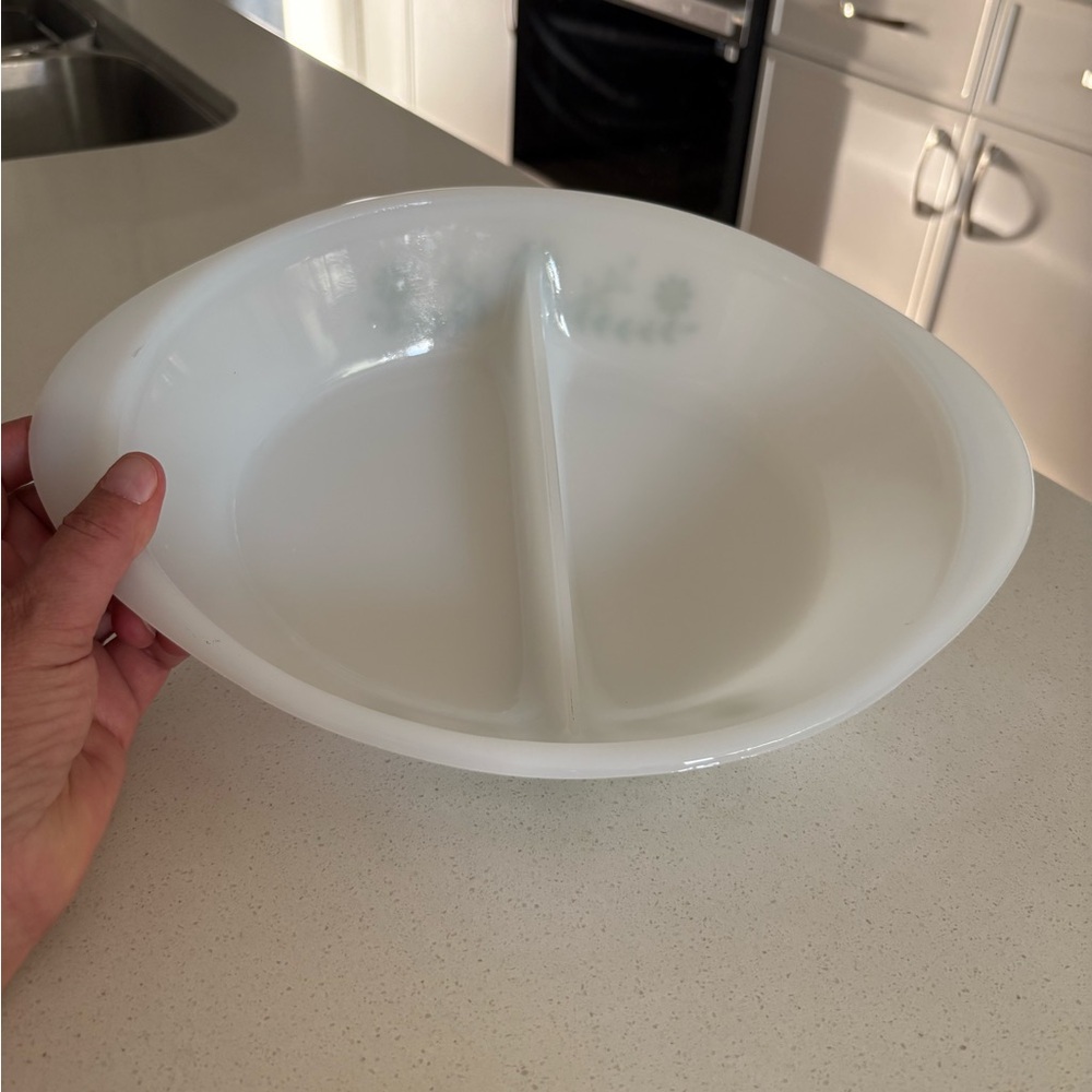 Green Floral Patterned Baking Dish - Picture 2 of 3